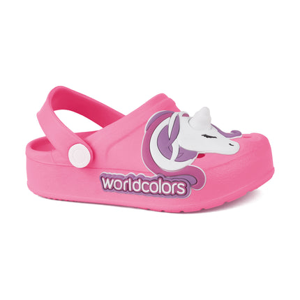 World Color Girl's Crocs