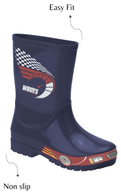 World Color Boy's Rain Boots