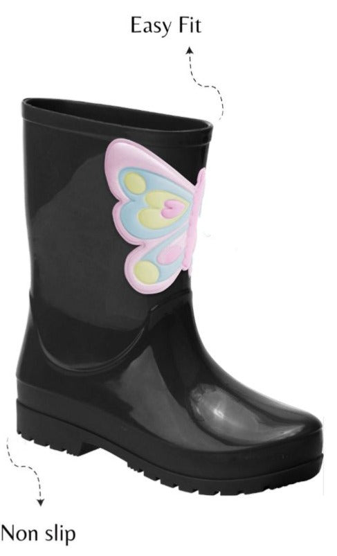 World Color Girl's Rain Boots