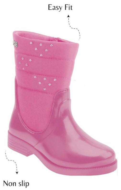 World Color Girl's Rain Boots