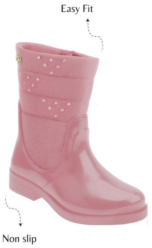 World Color Girl's Rain Boots