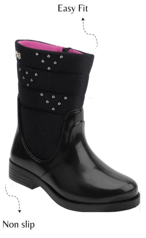 World Color Girl's Rain Boots