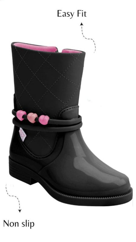 World Color Girl's Rain Boots
